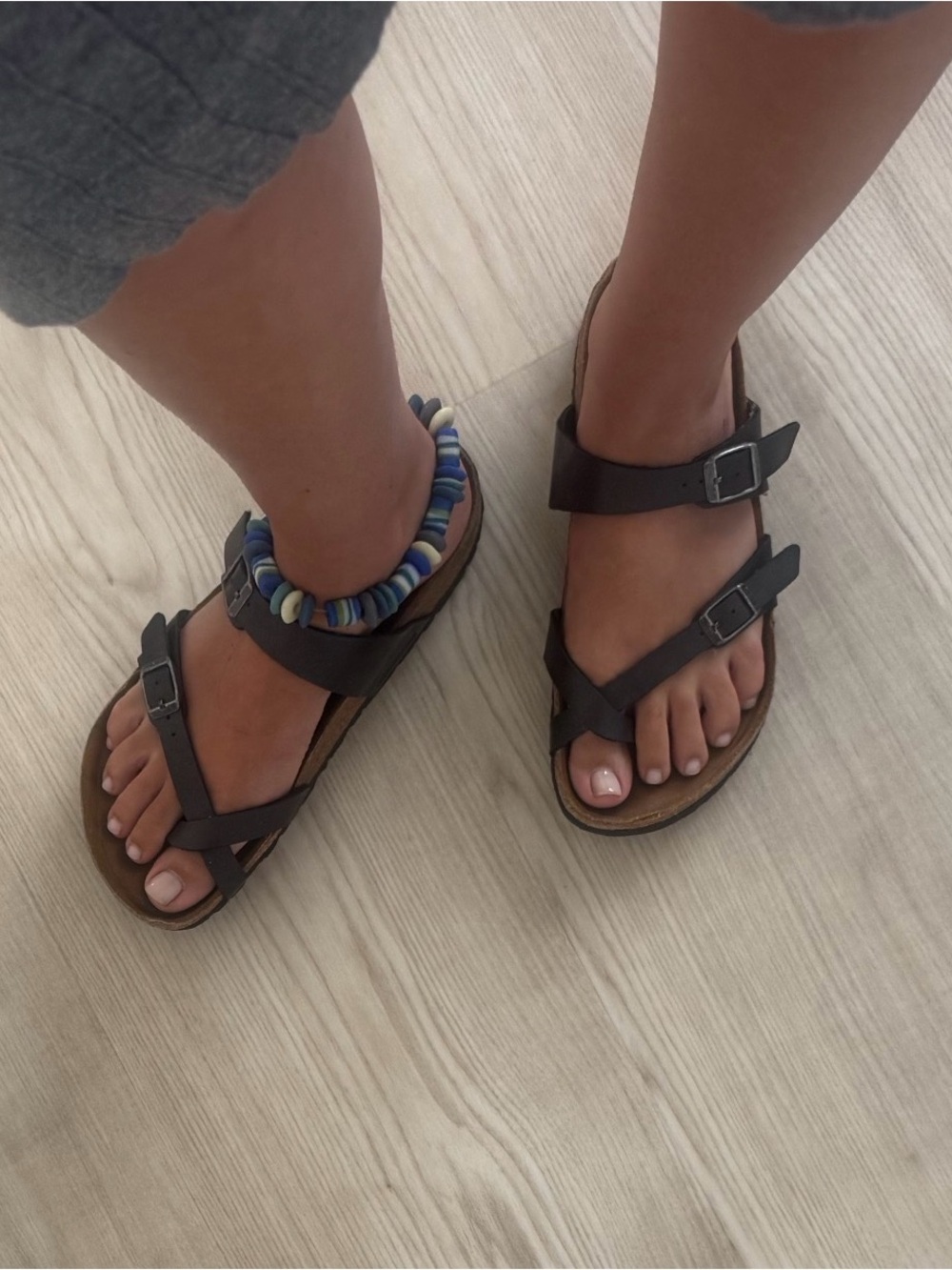 Black Leather Birkenstock